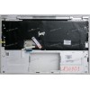 Keyboard HP EliteBook x360 1040 G4, x360 1040 G5, x360 1040 G6 (L66882-251, 6070B1611001, 6037B0158922, 2H-BAZRUI64312, L41041-251, 6037B0149022, 6070B16I1001, L41040-251, 6037B0149122, 2B-BAZ16I600, 2B-BAZ161600)+Topcase чёрная матовая в серебристом топк