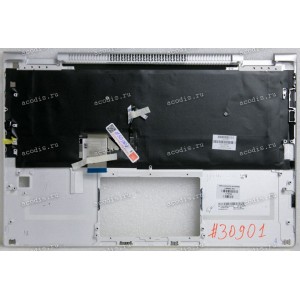 Keyboard HP EliteBook x360 1040 G4, x360 1040 G5, x360 1040 G6 (L66882-251, 6070B1611001, 6037B0158922, 2H-BAZRUI64312, L41041-251, 6037B0149022, 6070B16I1001, L41040-251, 6037B0149122, 2B-BAZ16I600, 2B-BAZ161600)+Topcase чёрная матовая в серебристом топк Keyboard HP EliteBook x360 1040 G4, x360 1040 G5, x360 1040 G6 (L66882-251, 6070B1611001, 6037B0158922, 2H-BAZRUI64312, L41041-251, 6037B0149022, 6070B16I1001, L41040-251, 6037B0149122, 2B-BAZ16I600, 2B-BAZ161600)+Topcase чёрная матовая в серебристом топк