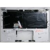 Keyboard HP EliteBook 1040 G4 (L02267-251, PMXAEY0G700020140000L, 2B-BAZ16Q100)+Topcase чёрная матовая в серебристом топкейсе русифицированная с подсветкой