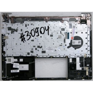 Keyboard HP ProBook 430 G6, 430 G7 (L44548-251, 2B-ABT16Q1100, 4BX8ITATP00, BHTAC3AF7F500X, BYS20210410, DD2151, HB2161, SP5CD121S026)+Topcase чёрная матовая в серебристом топкейсе русифицированная БЕЗ подсветки