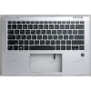 Keyboard HP EliteBook x360 1030 G3 (L31882-251, L31883-251, L31082-251, L31083-251, JTE 45Y0PTATP00, PMXAEY0P7010100390022, 2B-BB916Q110, CNYAEY0P70011093110NG, HPM16A63SUJ920, L10857-251, )+Topcase чёрная матовая в серебристом топкейсе русифицированная с