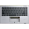 Keyboard HP EliteBook x360 1040 G7, 1040 G8 (M16931-251, M16930-251, 7H2160, 71NJ7232083, M17468-251, HPM19K13SUJ6981, PK132VG1B05, PK132VG2A05, SG-A2270-XAA)+Topcase чёрная матовая в серебристом топкейсе русифицированная с подсветкой SPS-TOP CVR W/KB BL Keyboard HP EliteBook x360 1040 G7, 1040 G8 (M16931-251, M16930-251, 7H2160, 71NJ7232083, M17468-251, HPM19K13SUJ6981, PK132VG1B05, PK132VG2A05, SG-A2270-XAA)+Topcase чёрная матовая в серебристом топкейсе русифицированная с подсветкой SPS-TOP CVR W/KB BL