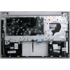 Keyboard HP ProBook 430 G8 (M24295-251, SIKAEX8P704110147001F, SG-B2810-XAA)+Topcase чёрная матовая в серебристом топкейсе русифицированная с подсветкой