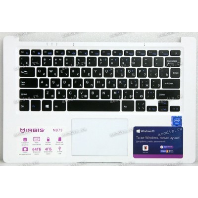 Keyboard Irbis NB73 белая, русифицированная +Topcase