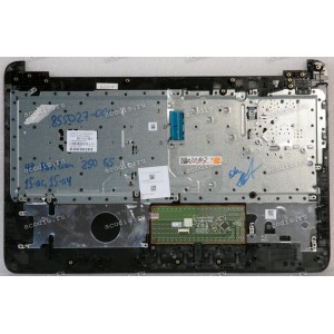 Keyboard HP Pavilion 250 G5  черная матовая русифицированная (855027-251, V151802AS3, PK131O24A05, 855027-001, AP1O2000600)+Topcase