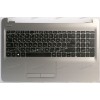 Keyboard HP Pavilion 15-BA028UR  серебристая русифицированная (PK131O23A05, AP1O2000320)+Topcase