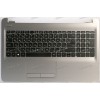 Keyboard HP Pavilion 15-BA028UR серебристая русифицированная (PK131O23A05, AP1O2000320)+Topcase Keyboard HP Pavilion 15-BA028UR серебристая русифицированная (PK131O23A05, AP1O2000320)+Topcase