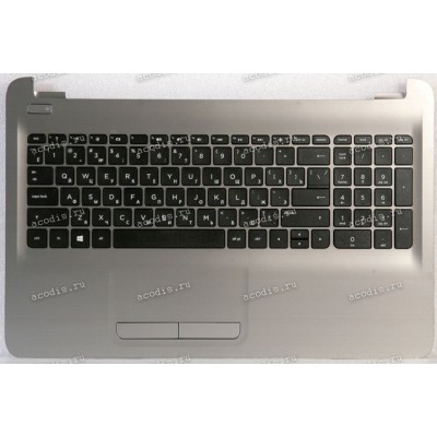 Keyboard HP Pavilion 15-BA028UR  серебристая русифицированная (PK131O23A05, AP1O2000320)+Topcase