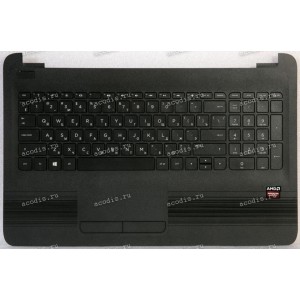 Keyboard HP Pavilion 15-AY 103DX черная матовая русифицированная (PK131O22A05, AP1O2000600)+Topcase Keyboard HP Pavilion 15-AY 103DX черная матовая русифицированная (PK131O22A05, AP1O2000600)+Topcase