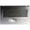 Keyboard HP Pavilion 17-E  серебристая русифицированная (EAX18006010, V150646D, 809302-251)+Topcase