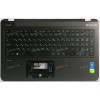 Keyboard HP Pavilion 15-P 101NR черная матовая русифицированная (EAY14002070-2, 9Z.N9HSQ.70R)+Topcase