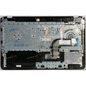 Keyboard HP Pavilion 15-P 101NR черная матовая русифицированная (EAY14002070-2, 9Z.N9HSQ.70R)+Topcase