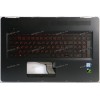 Keyboard HP Omen 17, 17-W черно-красная матовая русифицированная(EAG37006050, 862972-251)+Topcase
