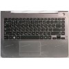 Keyboard Samsung 530U, NP530U4B, NP530U4BL серый металлик, русифицированная (BA75-03719A, VB-005271) Keyboard Samsung 530U, NP530U4B, NP530U4BL серый металлик, русифицированная (BA75-03719A, VB-005271)