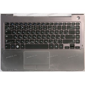 Keyboard Samsung 530U, NP530U4B, NP530U4BL серый металлик, русифицированная (BA75-03719A, VB-005271) Keyboard Samsung 530U, NP530U4B, NP530U4BL серый металлик, русифицированная (BA75-03719A, VB-005271)