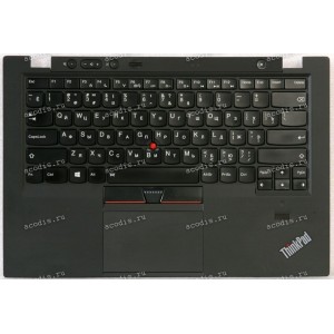 Keyboard Lenovo ThinkPad X1 Carbon G1(2013) чёрный матовый, русифицированная (00HT023, 6M.4RQCS.138)+Topcase 