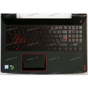 Keyboard Lenovo Legion Y520 чёрно-красная, русифицированная (VB-064534, AP13B000300)+Topcase