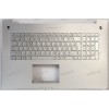 Keyboard Asus N750J серебристая, металл, русифицированная (13N0-PTA0211, 13NB0201AM0411 )+Topcase Keyboard Asus N750J серебристая, металл, русифицированная (13N0-PTA0211, 13NB0201AM0411 )+Topcase