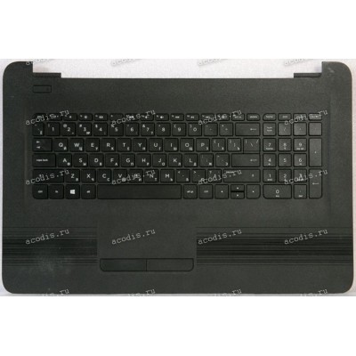 Keyboard HP Pavilion 17-AC, 17-Y черная матовая русифицированная (439.08C01.0002, 856698-041, 448.08E06.0011)+Topcase 