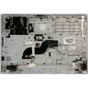 Keyboard Samsung NP-RV420 чёрная клавиатура, серый топ (BA75-02860A)+Topcase 