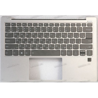 Keyboard Lenovo Yoga S730-13 серый металл,  русифицированная (460.0FD04.0002, 4ZB.0FD02.0015)+Topcase 