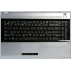 Keyboard Samsung NP-RV511, NP-RМ515 чёрная в сером, русифицированная (BA75--3111D, CNBA590294)+Topcase 