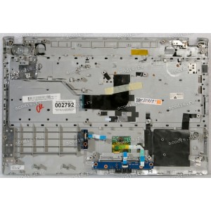 Keyboard Samsung NP-RV511, NP-RМ515 чёрная в сером, русифицированная (BA75--3111D, CNBA590294)+Topcase 