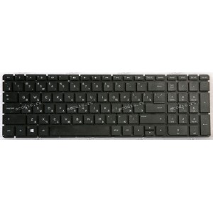 Keyboard HP 15-ac, 15-ae, 15-ay, 17-x 250 G4 черная матовая русифицированная (HPM14P13SU-698, PK131EM3A05)