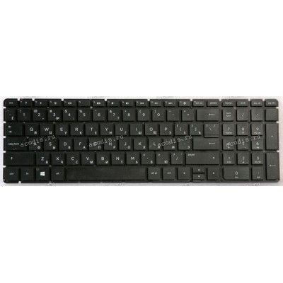 Keyboard HP 15-ac, 15-ae, 15-ay, 17-x 250 G4 черная матовая русифицированная (HPM14P13SU-698, PK131EM3A05)