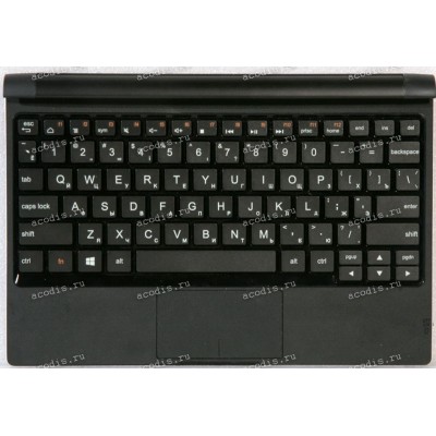 Keyboard Lenovo Yoga Tablet 2 черная матовая русифицированная (BKC800, 8SSO29A6N10)