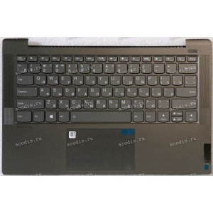 Keyboard Lenovo IdeaPad 5 14ITL05 черная матовая русифицированная (5CB1A13854, ET2UZ000100, AM2UZ000C10, 8S5CB0Y88703, PR4SB-RU, SN20W85368, SG-A1910-XAA, 8SSN20W85368) +Topcase Upper C81YM AL_BLK FP BLKB_RUS NEW original Keyboard Lenovo IdeaPad 5 14ITL05 черная матовая русифицированная (5CB1A13854, ET2UZ000100, AM2UZ000C10, 8S5CB0Y88703, PR4SB-RU, SN20W85368, SG-A1910-XAA, 8SSN20W85368) +Topcase Upper C81YM AL_BLK FP BLKB_RUS NEW original