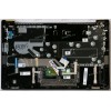 Keyboard Lenovo IdeaPad 5 14ITL05 черная матовая русифицированная (5CB1A13854, ET2UZ000100, AM2UZ000C10, 8S5CB0Y88703, PR4SB-RU, SN20W85368, SG-A1910-XAA, 8SSN20W85368) +Topcase Upper C81YM AL_BLK FP BLKB_RUS NEW original