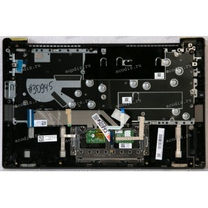 Keyboard Lenovo IdeaPad 5 14ITL05 черная матовая русифицированная (5CB1A13854, ET2UZ000100, AM2UZ000C10, 8S5CB0Y88703, PR4SB-RU, SN20W85368, SG-A1910-XAA, 8SSN20W85368) +Topcase Upper C81YM AL_BLK FP BLKB_RUS NEW original