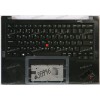 Keyboard Lenovo ThinkPad X1 Carbon Gen 9th чёрная, матовая русифицированная (5M11C53361, AM1U8000800, 8SSN20Z77405S, SN20Z77405-01, PK131U82B06, V201220AS1) c подсветкой +Topcase GRP KBD BZL,RUS,WW,DB,SUN NEW original Keyboard Lenovo ThinkPad X1 Carbon Gen 9th чёрная, матовая русифицированная (5M11C53361, AM1U8000800, 8SSN20Z77405S, SN20Z77405-01, PK131U82B06, V201220AS1) c подсветкой +Topcase GRP KBD BZL,RUS,WW,DB,SUN NEW original