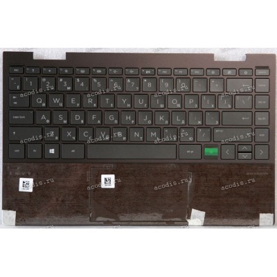 Keyboard HP Envy 13-AY черная матовая русифицированная (L95900-251, L94515-251, AM2UT000630, AM2UT000900, TM-P3605-001, 920-003775-01)