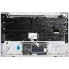 Keyboard HP ProBook 635 Aero G8 черная матовая русифицированная в серебристом топкейсе (M30681-251, 6070B1839901, B193926BS1, 6034B0046401) SPS-TOPCOVER W/KBD BL SR RUSS