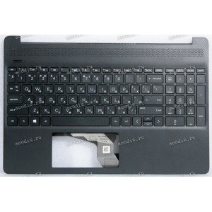 Keyboard HP 15-ef, 15-dy, 15-dw, 15s-eq, 15s-eq004ur, 15s-fq чёрная в тёмно-сером топкейсе русифицированная (L91269-251, EA0P5009050, KTA 4D0P5TSTP00, PMXAE0P5700240, 2H-AB3RUQ13211, DD2031, EA0P500905A, L87771-251, SP5CD01223YR) +Topcase Keyboard HP 15-ef, 15-dy, 15-dw, 15s-eq, 15s-eq004ur, 15s-fq чёрная в тёмно-сером топкейсе русифицированная (L91269-251, EA0P5009050, KTA 4D0P5TSTP00, PMXAE0P5700240, 2H-AB3RUQ13211, DD2031, EA0P500905A, L87771-251, SP5CD01223YR) +Topcase