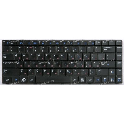 Keyboard Samsung NP-R418, R420, R423, R425, R428, R429, R430, R439, R440, R463, R465, R469, R470, RV408, RV410 (p/n:BA59-02490C) (Black/Matte/RUO)