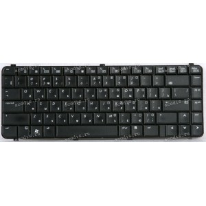 Keyboard HP/Compaq 510, 511, 515, 610, 615, CQ510, CQ511, CQ515, CQ610, CQ615, 6530, 6535 (Black/Matte/RUS)