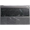 Keyboard Samsung NP700Z5 чёрная в сером металлике, русифицированная (BA75-03347C)+Topcase Keyboard Samsung NP700Z5 чёрная в сером металлике, русифицированная (BA75-03347C)+Topcase
