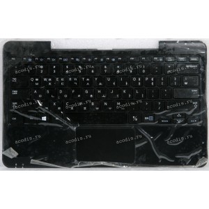 Keyboard Samsung XE500T1C  чёрная, русифицированная (BA75-04156B)+Topcase