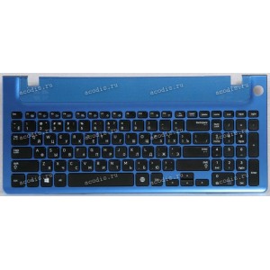 Keyboard Samsung NP350E5С, NP355V5C синяя русифицированная (BA75-04095C, BA59-03270C)+Topcase Keyboard Samsung NP350E5С, NP355V5C синяя русифицированная (BA75-04095C, BA59-03270C)+Topcase