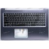 Keyboard Asus X580GD-1B серый металлик, русифицированная (90NB0HX4-R31RU1, 13N1-29A0E01)+Topcase