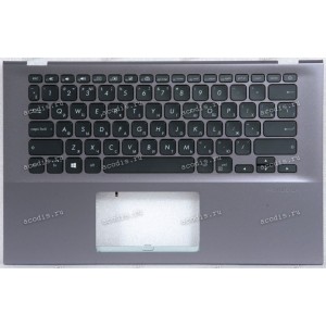Keyboard Asus X412UA-1G серая матовая, русифицированная (90NB0KP2-R32RU0)+Topcase