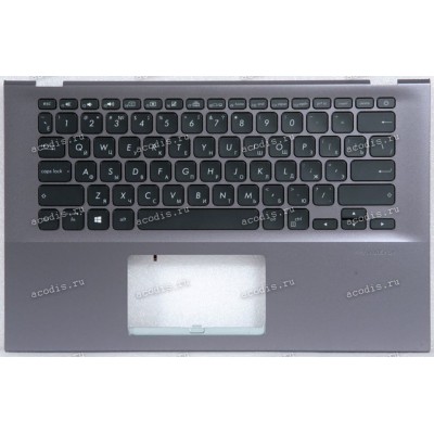 Keyboard Asus X412UA-1G серая матовая, русифицированная (90NB0KP2-R32RU0)+Topcase