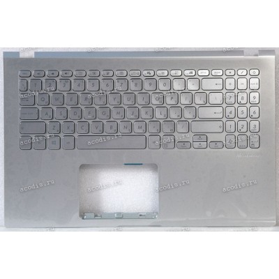 Keyboard Asus X509FA-1S серебристая русифицированная (90NB0MZ1-R32RU0, 13NB0MZ1P03013-3)+Topcase