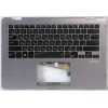 Keyboard Asus TP401MA-1A серый металлик, русифицированная (90NB0IV1-R31RU0, 13N1-33A0121)+Topcase