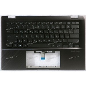 Keyboard Asus UX463FL-2G чёрная матовая, русифицированная (90NB0NY1-R32RU0, 90NB0NY1-R31RU0, 13N1-A0A0111)+Topcase