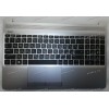 Keyboard HP 250 G8, 255 G8, Pavilion 15-dw, 15-gw (M31100-251, 71NHH732045, 7H2140, AM2H8000100, AP2HB8000541, M34618-251) русифицированная чёрная матовая в серебристом топкейсе SPS-TOP COVER ASV W/KBD AHS RUSS
