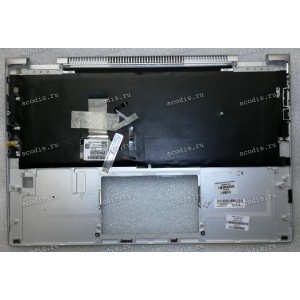 Keyboard HP EliteBook x360 1040 G6 (L66881-251, 6070B1611001, 6037B0159022, 2H-BAZRUI64311)+Topcase чёрная матовая в серебристом топкейсе русифицированная с подсветкой SPS-TOP CVR W/KB BL PVCY RUSS Keyboard HP EliteBook x360 1040 G6 (L66881-251, 6070B1611001, 6037B0159022, 2H-BAZRUI64311)+Topcase чёрная матовая в серебристом топкейсе русифицированная с подсветкой SPS-TOP CVR W/KB BL PVCY RUSS